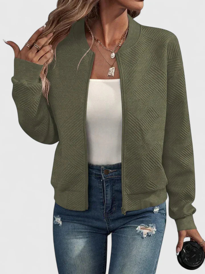 VEGA | Chaqueta con estampado geométrico