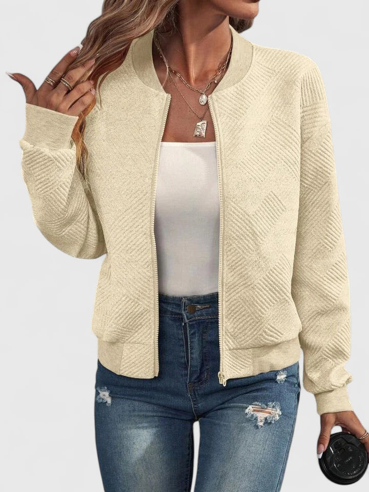 VEGA | Chaqueta con estampado geométrico