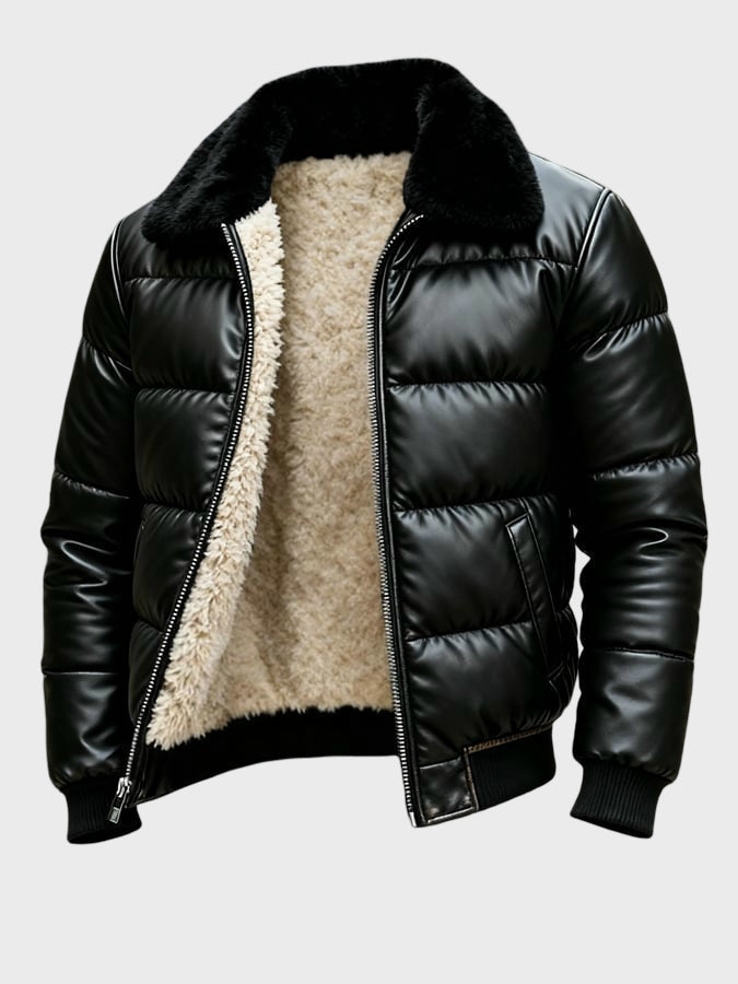 LUIS | Chaqueta acolchada con cuello alto