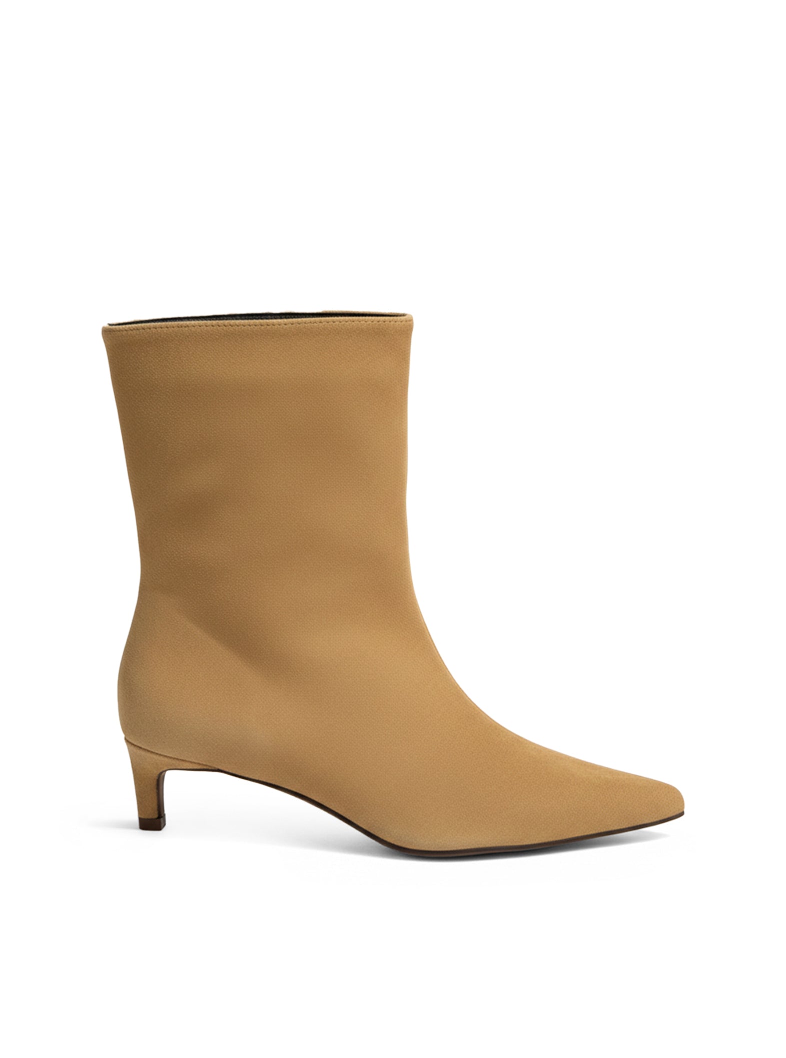 LAURA | Botines de punta afilada con tacón bajo