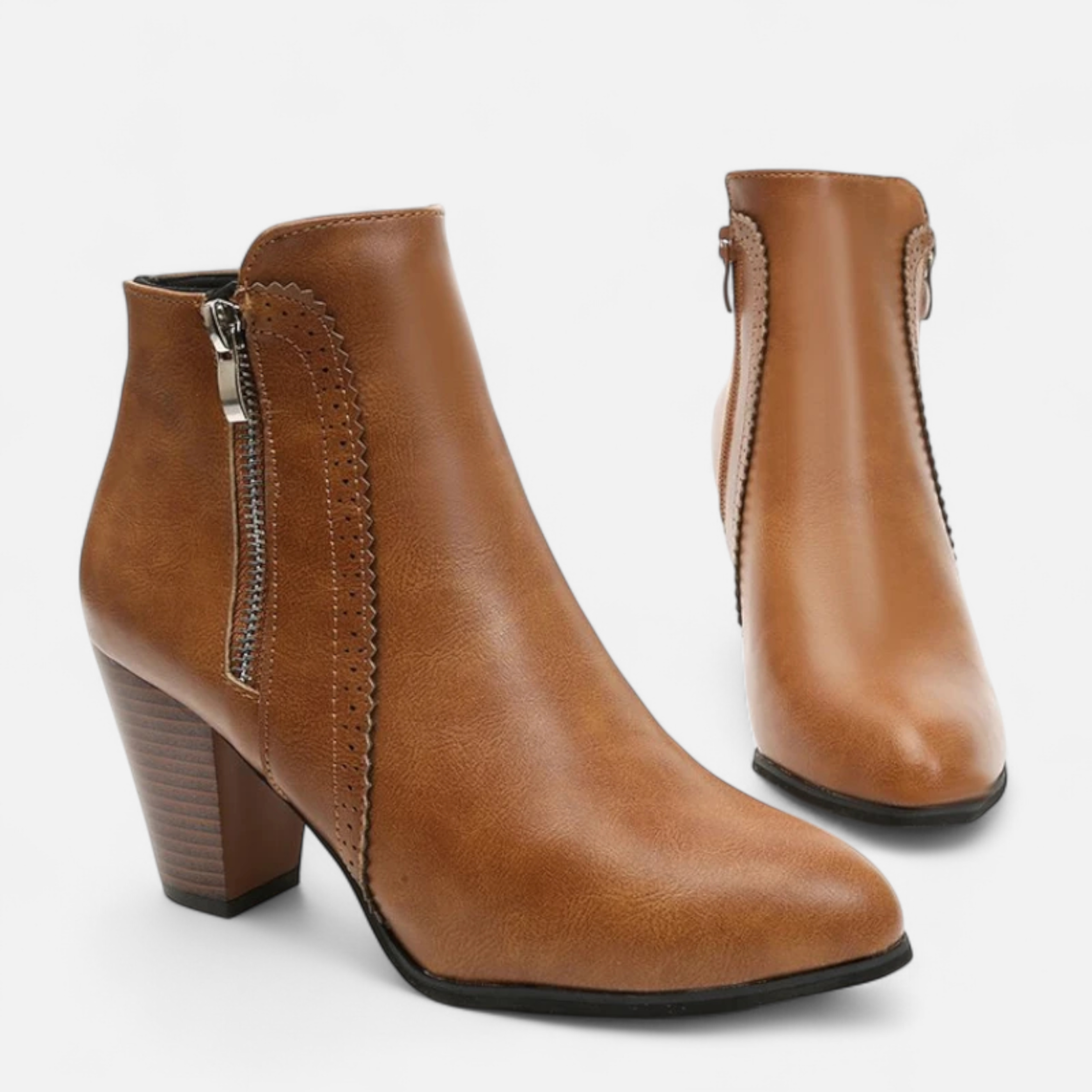 ELOÍSA | Botines con tacón retro
