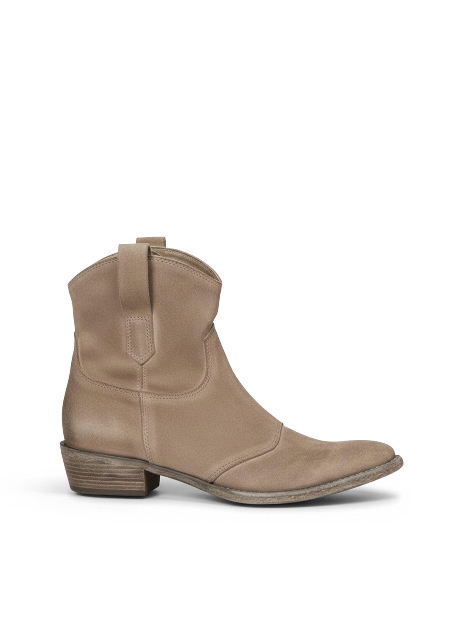 CARLOTTA | Botines con tacón de bloque western