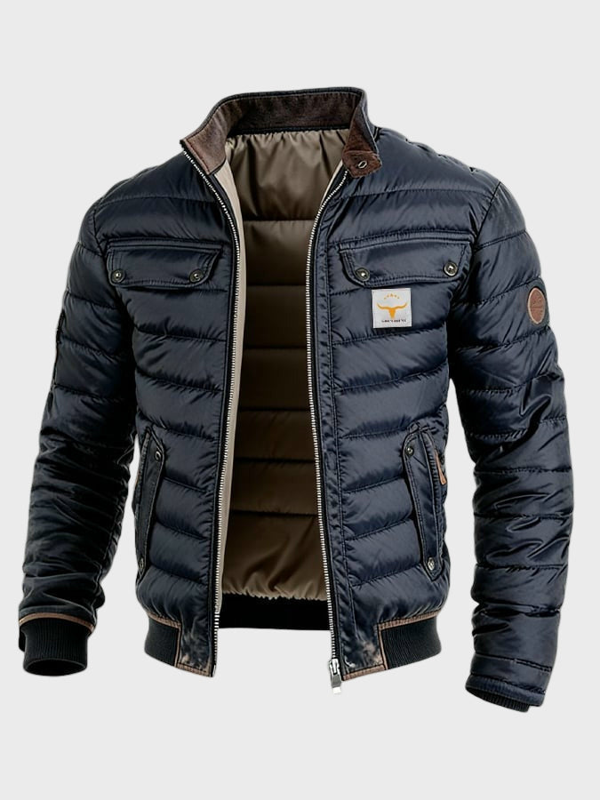 SEBASTIAN | Chaqueta acolchada con cuello rígido