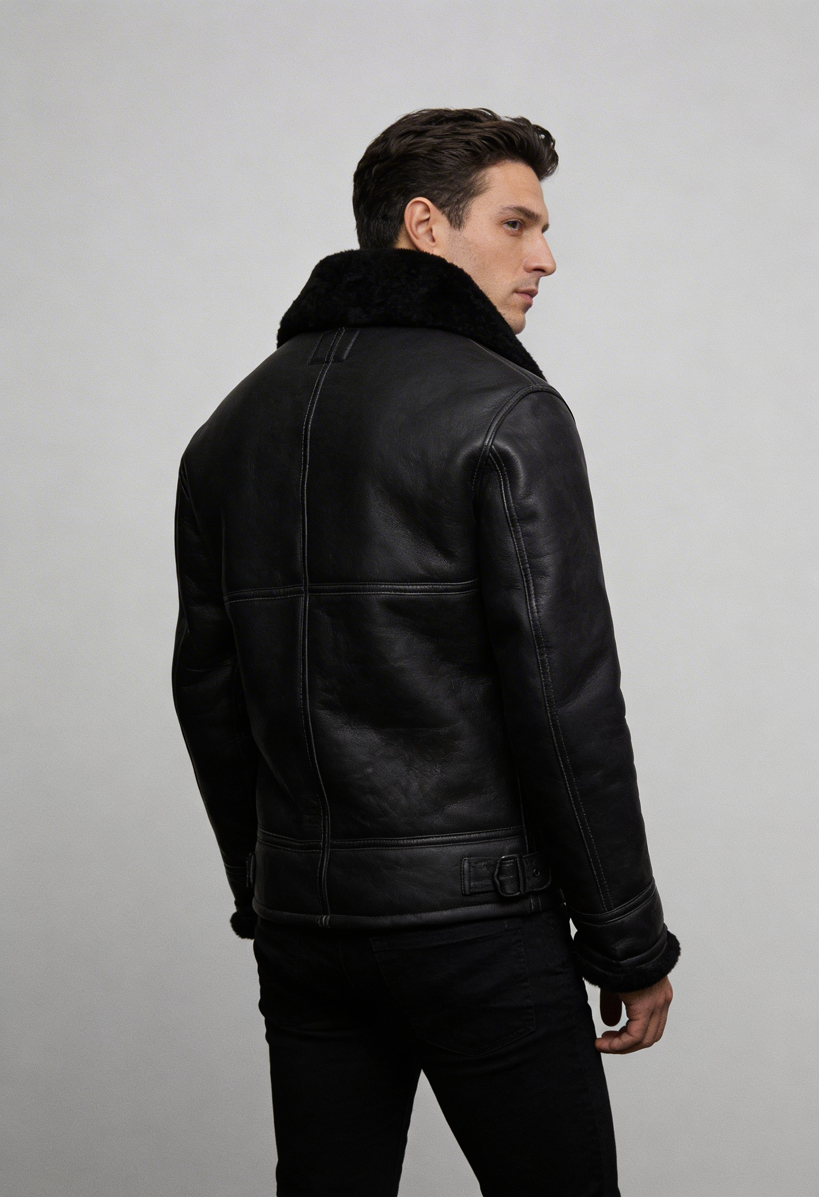 AMAYA | Chaqueta abrigada de corte recto