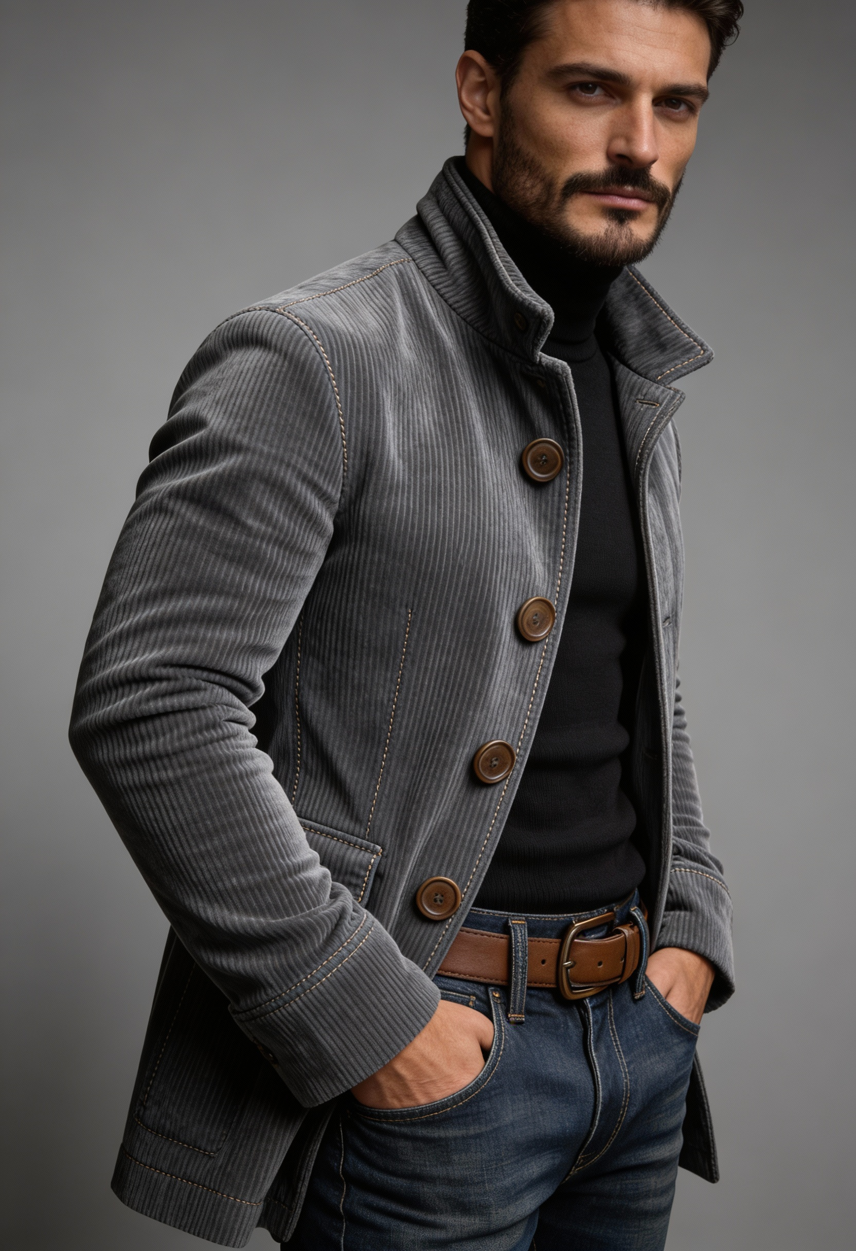 CRUZ | Chaqueta de hombre corte ajustado