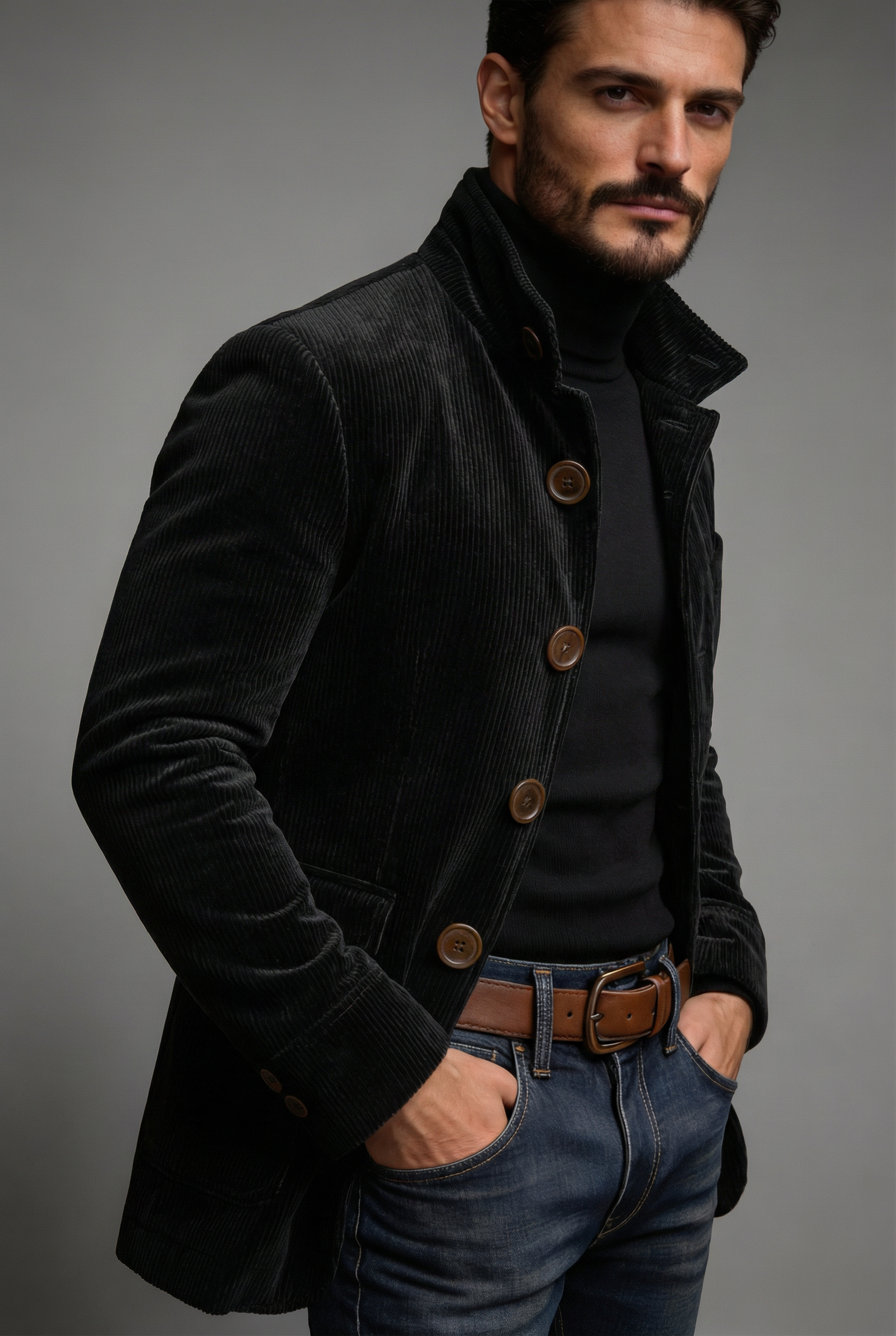 CRUZ | Chaqueta de hombre corte ajustado