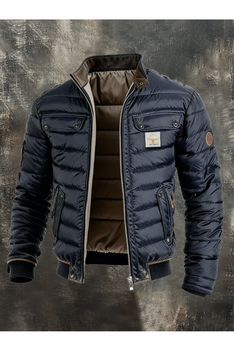 LIAM | Chaqueta acolchada de silueta limpia